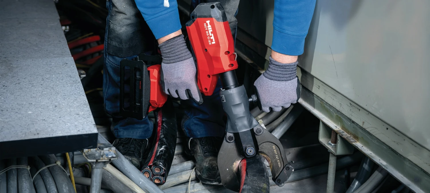 NCT 85 C-22 Copper/Aluminum Cordless Cable Cutter - Image 3