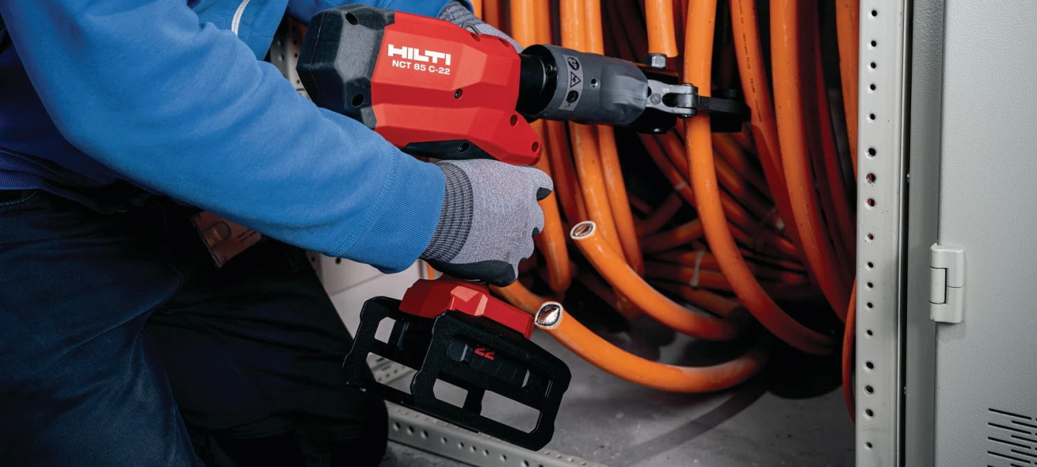 NCT 85 C-22 Copper/Aluminum Cordless Cable Cutter - Image 4