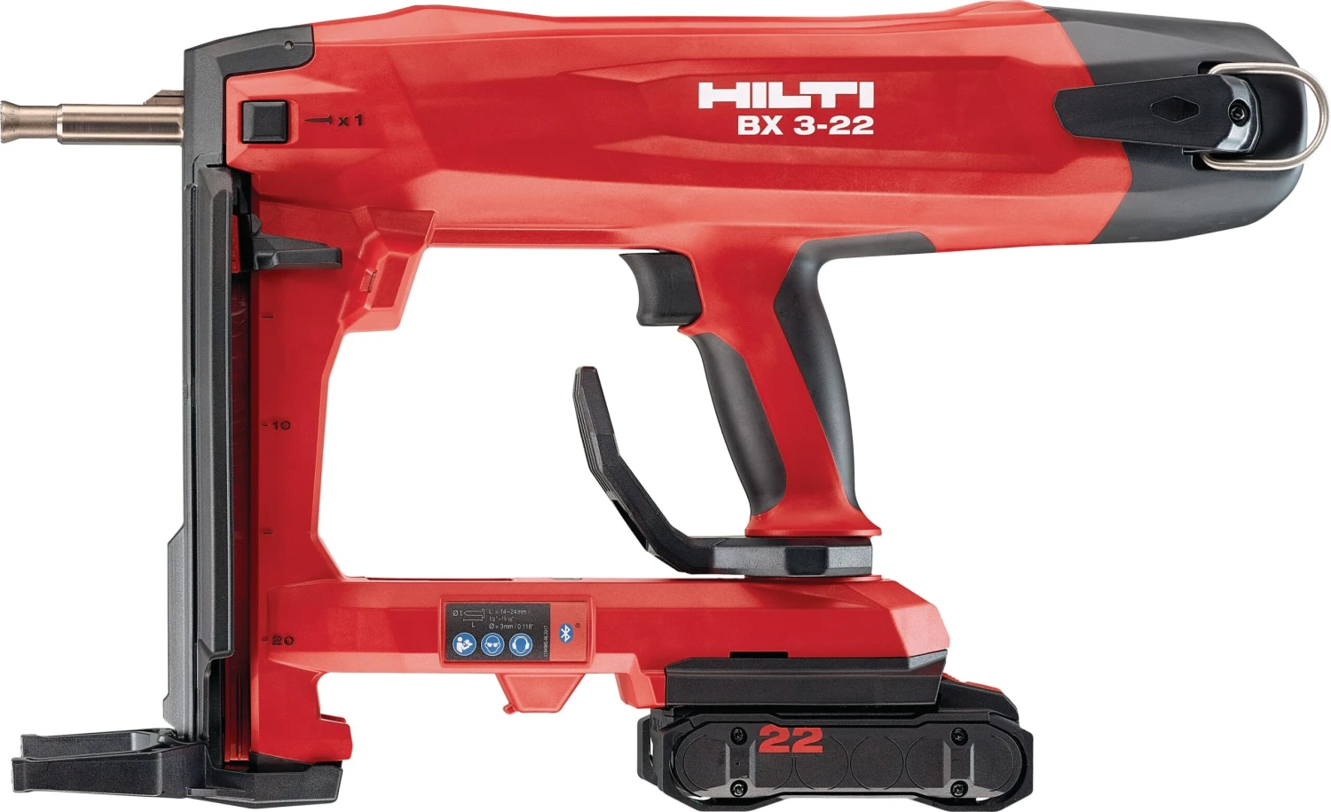 BX 3-ME-22 Cordless Concrete Nailer (M&E Edition)